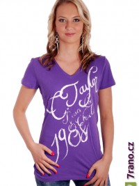 Dámské triko Taylor - Fialová